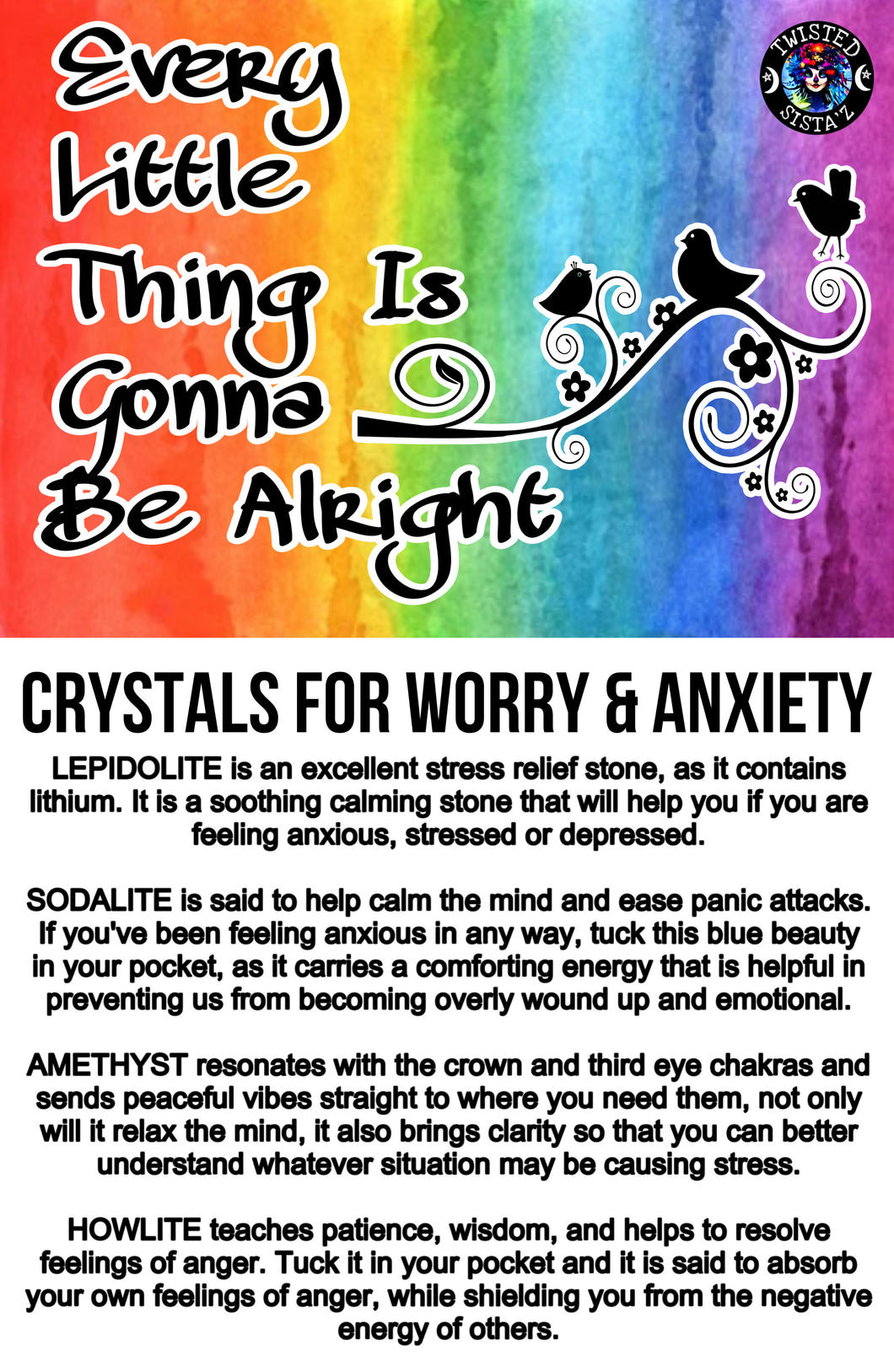 Worry & Anxiety Crystal Kit