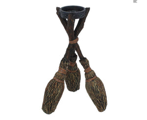 Broomstick Candle Holder 20.5 cm