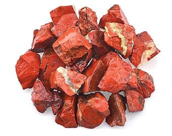 Rough Red Jasper stone