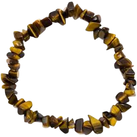 Tigers eye chip bracelet