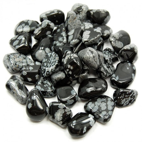 Snowflake Obsidian Tumble Stone