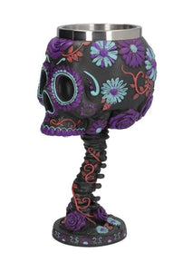 Day Of The Dead Goblet / Wine Glass