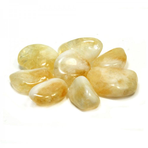 Citrine Tumble Stone (heat treated)