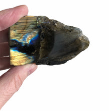 Load image into Gallery viewer, Labradorite half polished Slice