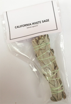 Californian White Sage smoke cleansing Stick