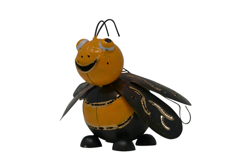 Hanging Metal Bee Tealight Candle Holder