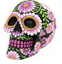 Load image into Gallery viewer, Sugar Petal Skull Money Box