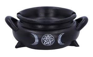 Cauldron Incense Burner triple moon