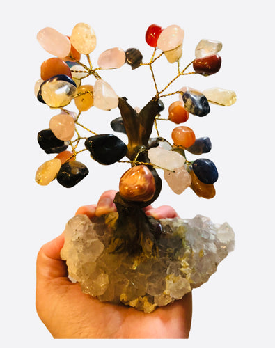 Mixed crystal  Bonsai Gem Tree