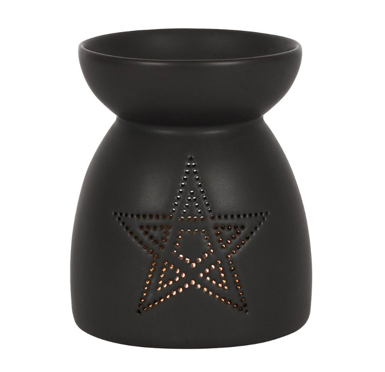 PENTAGRAM CUT OUT BLACK OIL BURNER