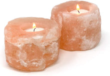 Load image into Gallery viewer, Himalayan salt Tea light Holder