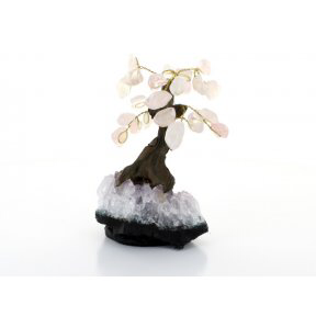 Rose Quartz Bonsai Gem Tree