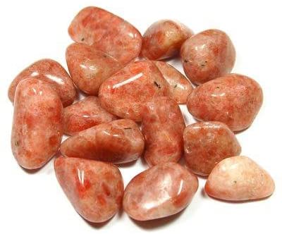 Sunstone tumble stone