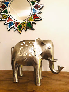 Handmade Indian Elephant Tealight Holder