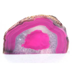 Pink Agate Candle Holder