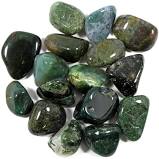 Green Moss Agate Tumble Stone