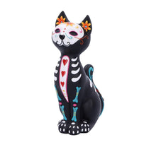 Load image into Gallery viewer, Sugar Puss 26cm Sugar Puss Figurine Day of the Dead Cat Ornament