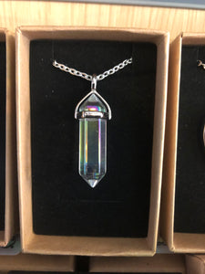 Aura Quartz pendant