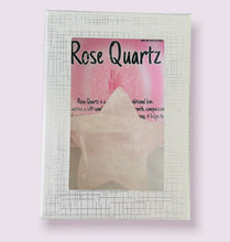 Load image into Gallery viewer, Rose Quartz Large Star Gift