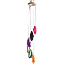 Load image into Gallery viewer, Mixed colours Agate Wind Chime