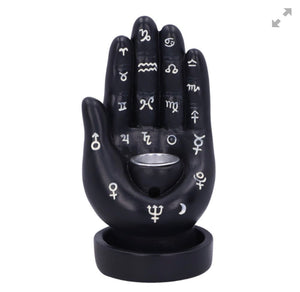 Palmistry Backflow Incense Burner 12cm