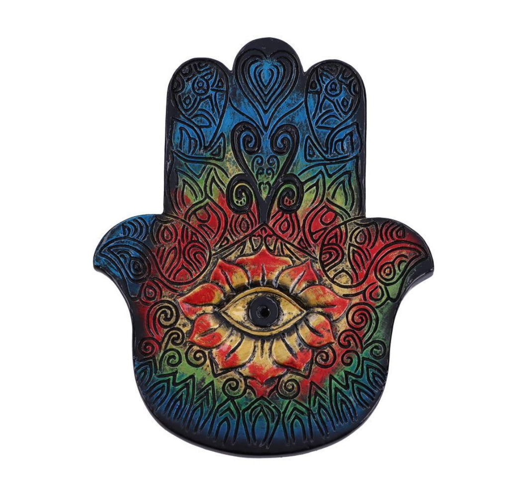 Hamsa's Strength Hand Incense Stick Burner