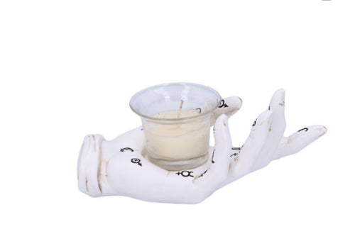 Palmist's Prediction Candle Holder