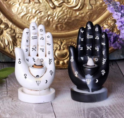 Palmistry Backflow Incense Burner 12cm