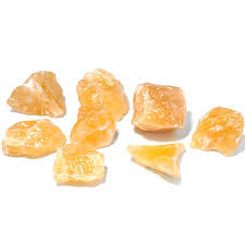 Orange Calcite rough