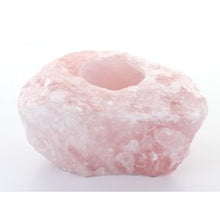 Load image into Gallery viewer, Rose Quartz Candle Holder